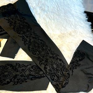 Fleece lined Black Leggings